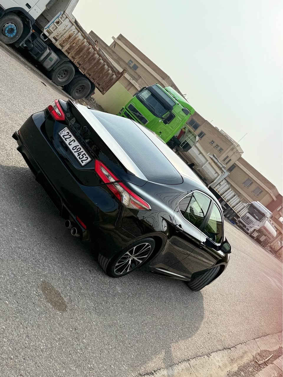 Camry Se 2018 بۆ فرۆشتن 
بۆنیت و جاملخ سبوخ بی ژۆری ئیرباگ سوکان سیستەم بیلادی 100 مایل رویشتیە گیر و مەکینە بە شەرت بی کرانەوە هەموو شتی بە شەرت  سعر( ١٧١ )مەجالەکی کەم 
*********** Hawler أربيل, العراق
