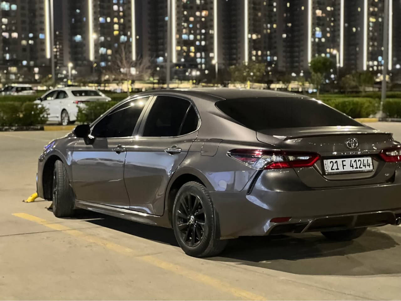 کامری  ٢٠٢٢ se  ئەمەریکی مواسەفات کەنەدی  بێ بۆیاخ ٢ دەرگای گۆڕاوە بە بیلاد لەسەر شوخت ناوی نەگرتوە  ئێرباگی نەتەقیوە ڕەسمی حادیسەکەیم داناوە ٧٨ هەزار ڕۆشتوە  کوشن هیتەر سوکان هیتەر گێری سوکان  ڕادار خەتی جادە کتابی جام ڕەش بۆ کراوە سەنەوی تازیە بەناوی خۆمانەوەیە  ٢١٤  گەڵا و معامەلەیەکی کەم  *********** السليمانية, العراق
