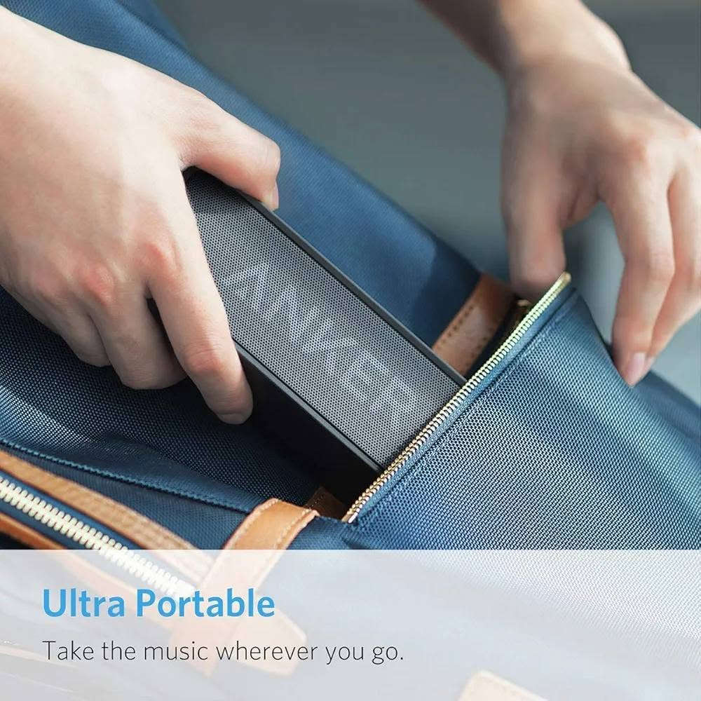 سماعة بلوتوث من نوع Anker Soundcore 2 تتميز بلونها الأسود وتصميمها المحمول.بطارية قوية: توفر ما يصل إلى 24 ساعة من وقت التشغيل بشحنة واحدة.مقاومة للماء: حاصلة على تصنيف IPX7، مما يجعلها محمية من الأمطار، الثلوج، والماء.صوت محسن: تحتوي على تقنية BassUp لتحسين الترددات المنخفضة وتوفير صوت ستيريو بقوة 12 واط

السعر 15 الف


**إذا كنت صاحب هذا الإعلان وتريد حذفه لأي سبب، رجاءا أرسل رسالة إلى الدعم الفني**