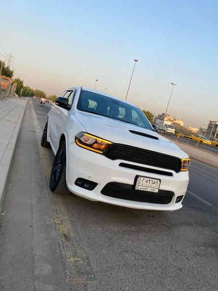 دورنكو 2018 R/T وارد امريكي ابيض فول مواصفات 1/1 حادث جاملغ وبنيد صبغ بدون ايرباك شاصي لغد مكفول كهربائيات مكينة كير مكفول
المواصفات
 • النوع: دودج دورنكو (Dodge Durango)
 • الموديل: 2018 
 • الفئة: فل أوبشن 1/1
 • نوع الدفع: دفع رباعي (4WD)
 • اللون الخارجي: ابيض
 • اللون الداخلي: اسود
 • عدد الكيلومترات: 90 mi
 • الحاله سياره جديده احلى من الصور 
 • بصمة 
 • شاشة كبيرة 
 • كاميرا خلفية + حساسات أمامية وخلفية
 • فتحة سقف
 • مقاعد جلد كهربائية تدفئة تبريد 
باب خلفي كهرباء 
جاهزه من كلشي رقم بغداد تحويل مضمون باسمي بيع السعر 240وبيها مجال قليل جداً *********** بغداد
