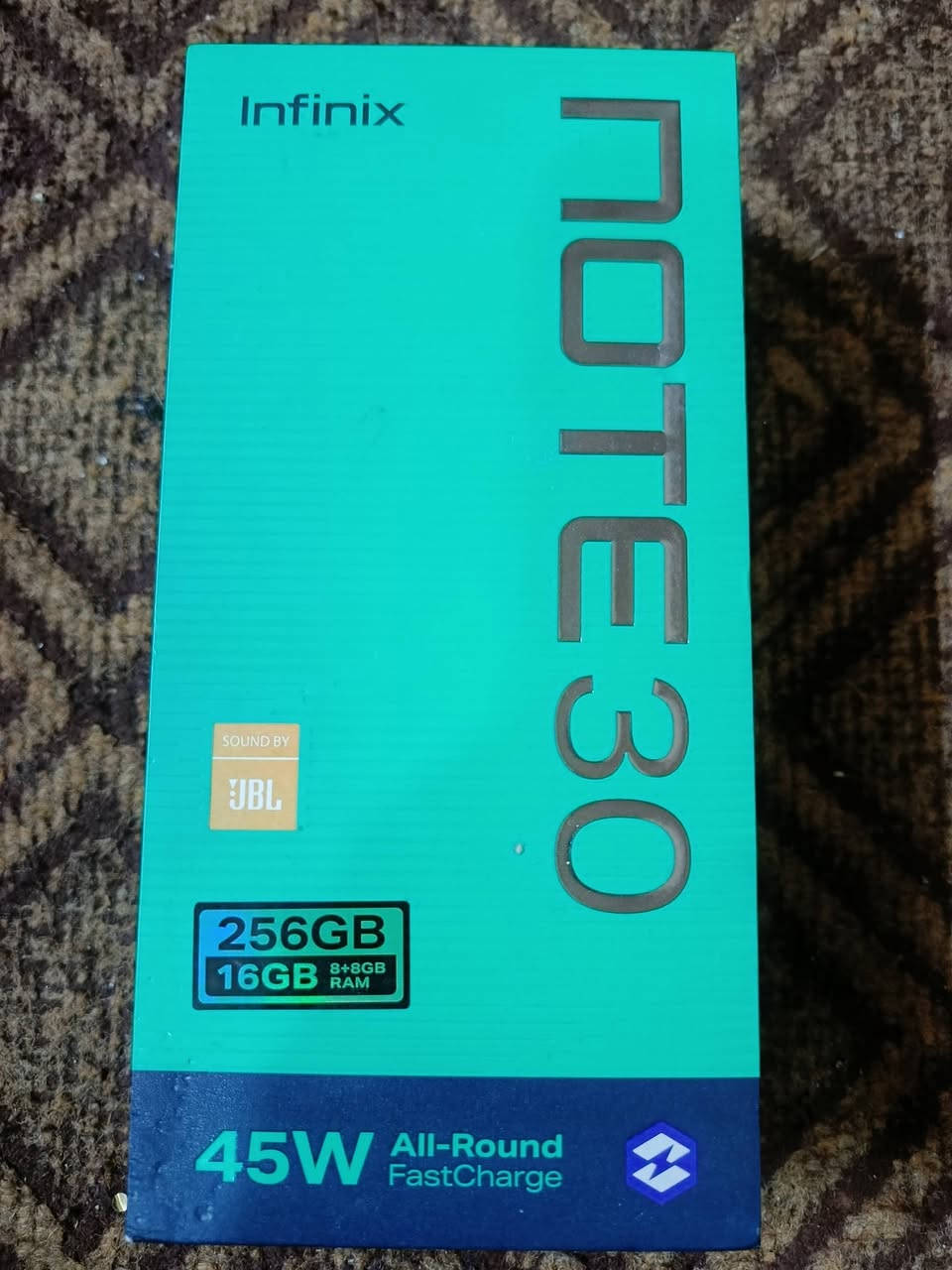 ✅انفنكس NOTE 30
👌ذاكره256
👌رام 16
🔋بطاريته5000
❌يدعم شحن سريع
 ❌لون مميز 
❌جهاز سلس وراقي ابشكل 
❌نقص فقط الشاحنه 
❌السعر  (120) وبي مجال 
شراي اتصل ***********
❌ملاحضه/مكلف بل نشر❌
