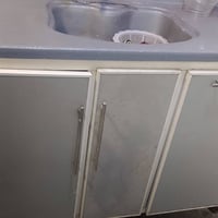 كاونتر سنك • جرباية نفر حديد • فرن شغال