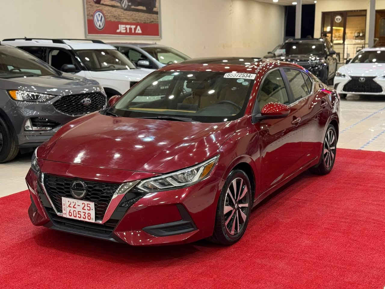 نيسان سنترا (SV) موديل : 2023
رقم  اربيل

اللوان :  ماروني

حجم المحرك : 2.0L ( 4 سلندر )

ملاحظة السيارة : جاملغ بونيد صبغ   

المواصفات : 𝐒𝐕

فول فول مواصفات 1/1

داخل مشمشي بلادي
فتحة سقف سلايد
 ابواب بصمة
بصمة تشغيل 
تشغيل عن بعد (𝐑𝐄𝐌𝐎𝐓𝐄 𝐒𝐓𝐀𝐑𝐓)
شاشة ايباد لمس
كــــامــــيرا  
اوتو ستارت (𝐀𝐔𝐓𝐎 𝐒𝐓𝐀𝐑𝐓)
اوتو ستوب (𝐀𝐔𝐓𝐎 𝐒𝐓𝐎𝐏)
رادار امامي (تحديد مسار)
رادار جانبي  (نقاط عمياء)
رادار خلفي (التحذير من الاصطدام)
حساسات امامي
حساسات جانبي 
حساسات خلفي 
نظام (𝐄𝐂𝐎)
نظام (𝐍𝐎𝐑𝐌𝐀𝐋)
نظام (𝐒𝐏𝐎𝐑𝐓)
كشنات جلد
كشنات كهربائي
كشنات هيتر
تحكمات استيرن 
استيرن هيتر
تبريد لمس
تبريد مركزي  
 لايتات 𝐋𝐄𝐃 ليد عدسة زينون بلادي 
بكلايتات 𝐋𝐄𝐃 ليد بلادي 
ويــــل كــــروم

تفاصيل اكثر الاتصال علی ارقام التاليه  

‏ WhatsApp - Vibir

☎️ ***********
     ***********

‏‎عنوان📍اربيل فرع ناقلات

معرض كاليفورنيا كارس CALIFORNIA Cars🇺🇸🇮🇶
‏‎
