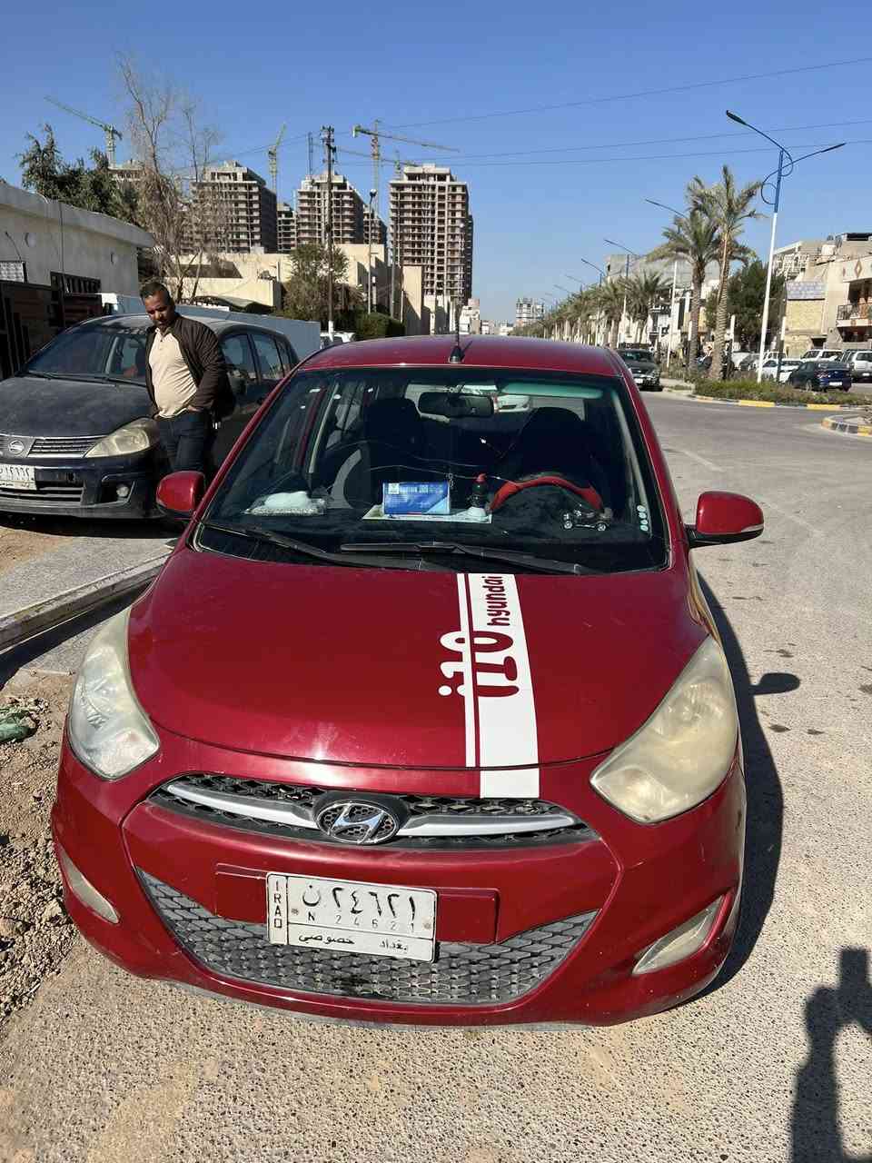 هونداي i10موديل 15مكفوله ماشيه 70السعر 85مراوس اوبيع باكسنت او بيكانتو ***********بغداد
