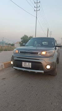 للبيع كيا صول موديل 2018 ضررها جنطة مصبوغة حزام اثر جراد تبريد ثلج صدر...