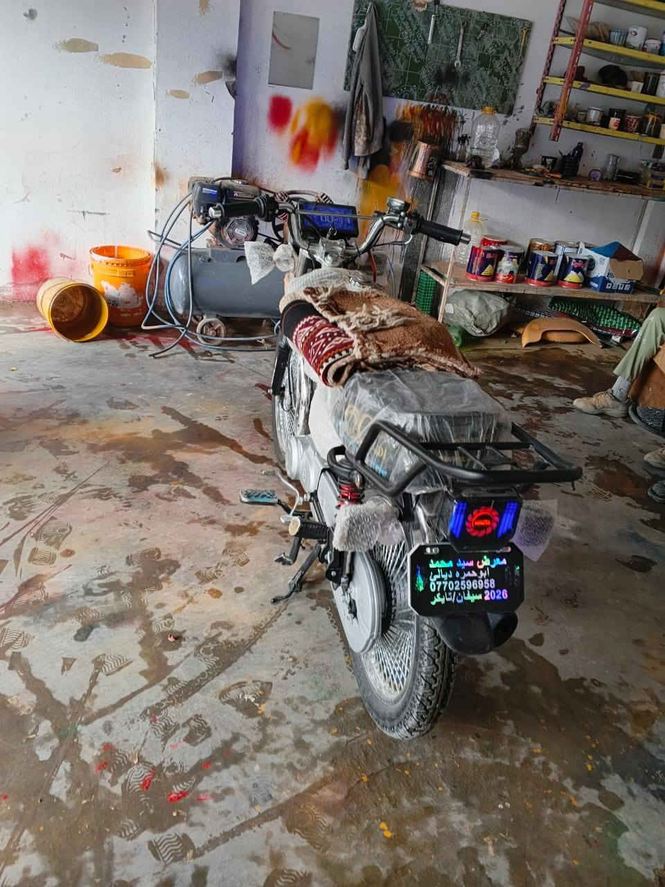 دراجه تايكر للبيع موديل 2026 مكاني ديالى بعقوبه والشراي يتصل ***********  سعرها 775

