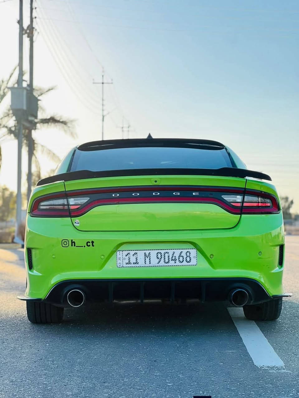 جارجر   GT   2019 ( امريكي )السعر 169 
لون  ((تفاحي)) معروف المميز 
بيه اربع قطع صبغ بدون دواخل 
  فول  مواصفات عده الفتحه 
سياره جديده اي نقص ما بيهه ابد 
(سيارة  ماشية70 ميل )
 سياره جديده بمعنى الكلمه
رقم بغداد باسمي الجديد كلشي جديد هزه و رقم جديد 11
المحرك : V6.  3.6L .
المواصفات :
* ويل قياس 20 انچ  بلادي تخم تاير جديد
* ستيرن رياضي . 
مقاعد رياضية جلد 
* مصابيح أمامية زنون . 
* كشافات الضباب زنون . 
* المصابيح الأمامية مع LED . 
* حساسات . 
* شاشه كبيرة مع نظام ملاحة نفكيشن GPS .
* الشاشة مع اوپشنات SRT . 
* سستم صوت الپاين .
* مقاعد أمامية كهربائية عدد 1 
* مقاعد أمامية وتدفئة . 
* تشغيل عن بعد . 
* تدفئة ستيرن . 
* محدد سرعة . 
* تلفون بلوتوث . 
* كاميرا خلفية .
* مرايا متحسسة للاضاءة العالية .
* دخول ذكي (بصمة) .
سياره جديده بمعنى الكلمه 
للتواصل ‭***********
