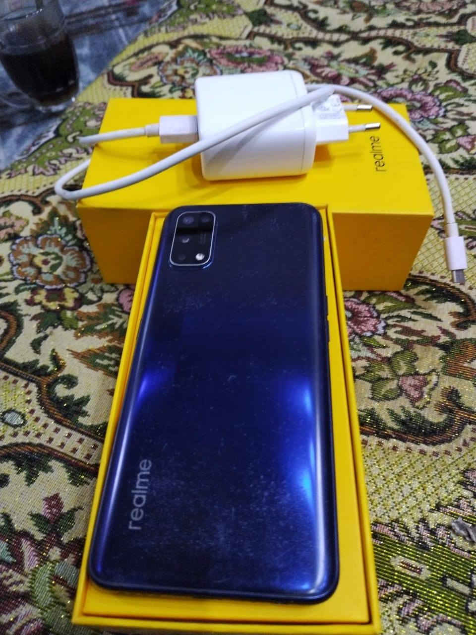 السلام عليكم ريلمي 7 برو للبيع ذاكره 128 عشوائيه 8 الجهاز حلو وسلس ممفتوح شرط الفحص السعر 150 وبي مجال مكان النجف ***********
