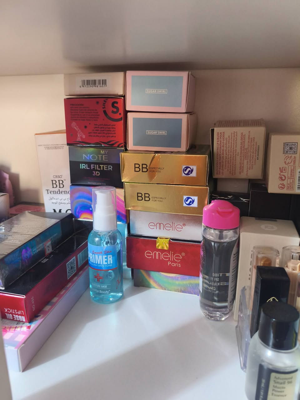 شلعة مكياج شيكلام وماركات اخري العدد تقريبا 125 قطعه متوفر بسعر مناسب الحجز عبر الخاص


**إذا كنت صاحب هذا الإعلان وتريد حذفه لأي سبب، رجاءا أرسل رسالة إلى الدعم الفني**