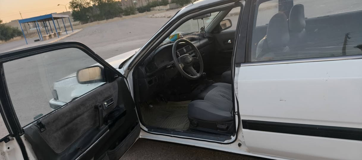 السلام عليكم البيع مازده حجم 626 رقم صلاح الدين رقم جديد انكليزي سنويه جديدة او بسمي يعني شرط التحويل 
 موديل 95  صبغ عام   محرك المرغوبه لاصرف ولا نفخ كير عادي 4جمات كهربائي سياة كلة كهربائياتها شغاله تبريد ابلادي  تخم تايرات جديد صدر جديد    سعرها 33وبيه مجال الشراي يخابر ***********
