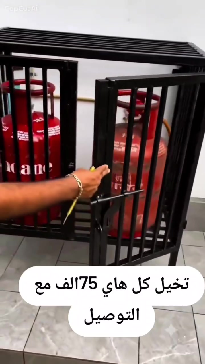 قفص حديد لقناني الغاز ⛽✨
متوفر بـ 3 أحجام مع توصيل مجاني لجميع محافظات العراق 🇮🇶🚚
​المفرد (قنينة واحدة): بـ 35 ألف 💰
​الثنائي (قنينتين): بـ 60ألف 💰
​الثلاثي (3 قناني): بـ 80 ألف 💰
ميز طباخ 55توصيل.مجاني
​📞 للاستفسار أو الطلب: راسل
 الصفحة الآن! 📥


**إذا كنت صاحب هذا الإعلان وتريد حذفه لأي سبب، رجاءا أرسل رسالة إلى الدعم الفني**