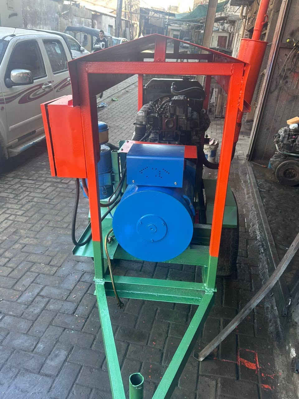 مولده كيه 
محرك 2701ستندر مكفوله 
راس توليد 30كيفي نحاس 100/100
ضمان حقيقي سعر 14ورقه بيه  مجل 
***********
