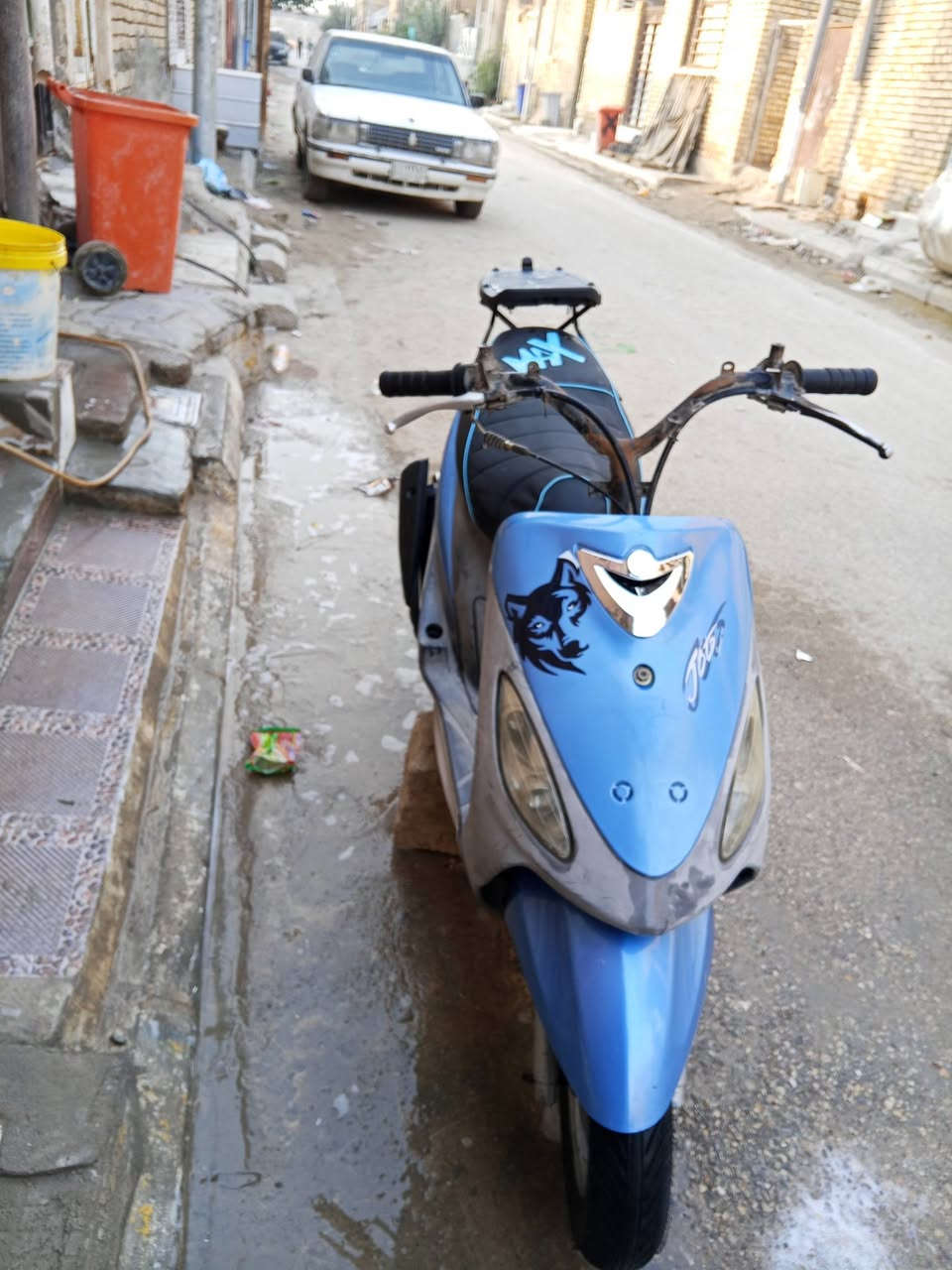 ماكس منغولي للبيع
دراجه مفتوحه ولفات بوشه 50 بلاد دراجه خير من الله نهضتها حلوه بس دراجه تكطع كلجات جديده دراجه كلشي مبدلللها جديد سعرر475 وبيها مجال مكاني ناصريه مركز
*********** رقم دك عليه وبيك خير ودلل
