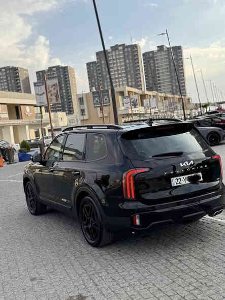 للبیع او مراوس 

كيا تيلورايد موديل 2024 SX LINE( قوية )اسود  امريكي فول فول مواصفات 
 كاميرات برؤية 360 درجة
بها جملغ امامی و نص قبخ جنطة 
بدون دواخل بدون ایی نواقص
سیارە كلش كلش جدید 

32000 $ بها مجال 
 

            
                  
 1-  كيا تيلورايد فئة SX اعلى المواصفات رقم اربيل 
2- محرك 6 سلندر 3800 
3-  ويل كب حجم 20 اسود  تاير بحالة ممتازة جدا 
4- عداد المسافة الحال10 الف 
5 بصمة ابواب امامية  وبصمة تشغيل وتشغيل عن بعد
6- لايتات زينون عالي ناصي عدستين 
7-اشارة في المرايا الجانبية مع حساسات الاجتياز 
8- مصابيح ترحيب في مقابض الابواب 
9 رادار امامي تفاعلي للتوقف التلقائي امامي خلفي
10-السيارة بانوراما فتحتين 
11-حساسات امامي خلفي 
12- كاميرات عدد 4 برؤية 360 درجة 
13-باب الجنطة كهربائي شفط 
14غرفة السيارة جلد رصاصي
14-تحكم كهربائي متكامل لقاعد المقدمة 
15 المقاعد الامامية تدفئة وتبريد كشن 
16- المقاعد الخلفية تدفئة وتبريد كشن 
17-شاشة دشبول كبيرة لمجموعة من الايعازات والضبط
18-بردات اصلية للابواب الخلفية 
19-مقاعد وسطية تطوى كهربائيا ويدوية الفتح 
20- انارة ليزرية متعددة بمزيج هائل من الالوان لأنارة دواخل السيارة 
21-مرايا جانبية شفط كهرباء مع ذاكرة لكشن السائق
22- خاصية تحديد المسار والتنبيه عند الخروج من المسار 
23-المقعد الوسطي منفصل  VIP
24-تبريد السيارة 3 قطع 
25- تحكم ستيرن جهتين متعدد الايعازات 
26- وضعيات القيادة عدد 5 
27- تنبيه بالارتجاج في المقود 

وباقي المواصفات بالسيارة الغنية عن التعريف 
رقم أربيل الجديد هزه جديد
السيارة موجودة أربيل

***********
