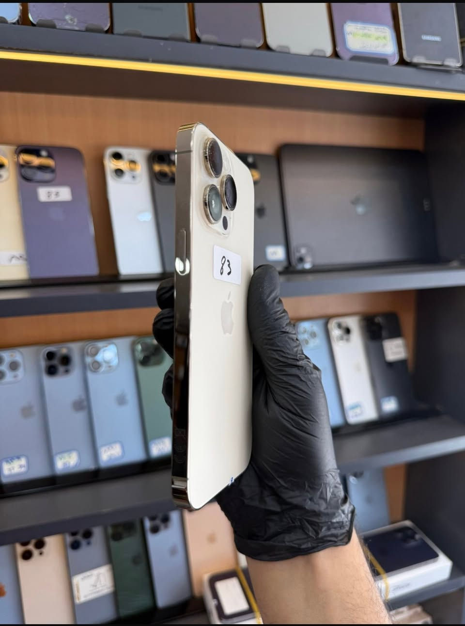 ايفون 14 برو ماكس
ذاكره 512GB نص تيرا 

دون ملحقات 

اللون ذهبـي 

نموذج M شرق اوسط نسخة الجزائر ZD/A 🇩🇿 

بطاريه قبل كم يوم صارت 82 

الجهاز نضافه 100 بالميه 

بلادي شرط وين ميعجبك تفحص

السعرر 940 الف دينار عراقي منهي دون عمله 

العنوان الانبار قضاء الخالديه 
*********** يوسف
