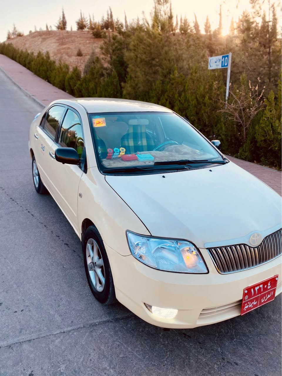 کرولا ٢٠٠٧نمونە 📦🚕.                                                سەیارەکی نمونەوتایبەت. ماڵەکە خوی دیارە  پیوست بەوەسف ناکات         بەسمەو شەخالە. سوکان فولیوم  ئیمفریفاری جوار مکەبەرەی Jbl ولیکەپی ولیلو تایەی تازە بووی بەستراوە تایەتی تازەیە.   شاشە ئایبات  کار پلەی .گیرئوتوماتیکە مەکینە ١٥یە گیرومەکەینەی تازیەو بەشەرت سەیارەکە مالی کاسپیەو ئیشە. سەنوی بەسەر چوە   بودیناریک مەسرەف مەگەری. سعری ١١٠گەلاو مەجالکی کەم بوزانیاری زیاتر ژم:*********** السليمانية, العراق
