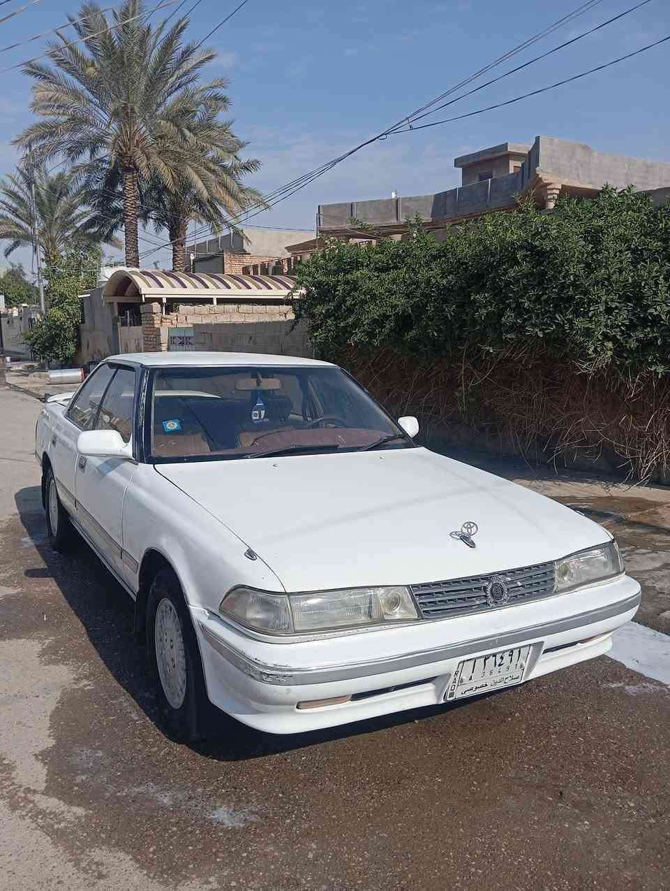 سلام عليكم للبيع او مراوس مارك 1992 سنوية 29 صدر خلفي امامي كهربائيات كل شغالة علا وضع شركة منضومة زنون سنتر لوك ريمونت مسجل شاشا منضومت تبريد جديدة تبريد شغال كير ومكينة جدد مكفولة من كص ونقل جثة  سيارة بدون صبغ بيهة تصليح بل هلال لخلفي سيارة منضومت غاز جديدة سياره عوزهة زوج تاير امامي فقط للعنوان ديالى المقدادية رقم الهاتف *********** سعر 52بيهة مجال
