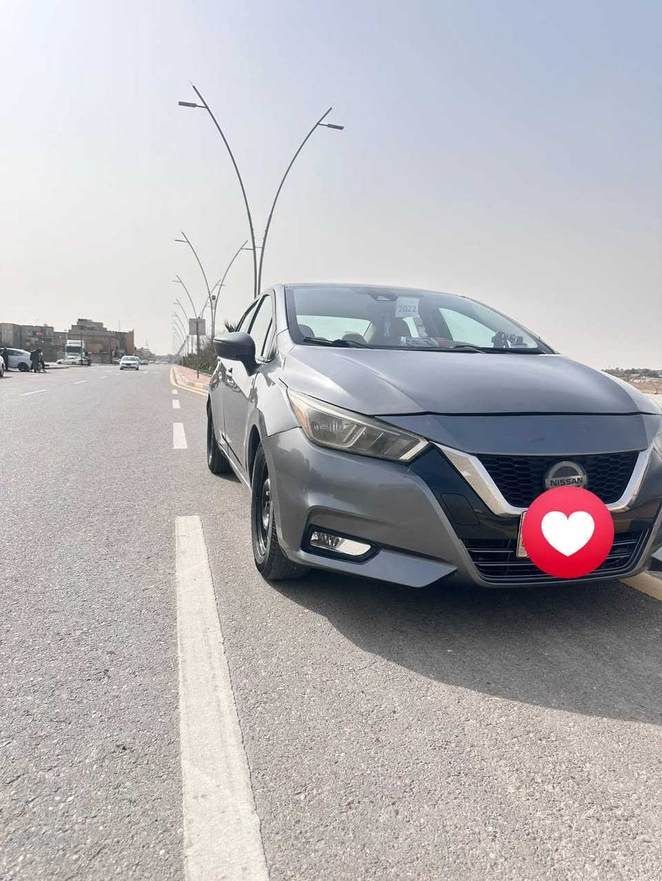 للبيع 
نيسان فيرسا الشكل الجديد رقم معوقين
سياره جديده فوول المواصفات 
بصمه تشغيل 
بصمه ابواب 
تدفئه وتبريد بالكشنات 
رادار امامي وخلفي 
تشغيل عن بعد 
حساسات 
كاميرا 
شاشه 
وبعد بيهه هواي مواصفات 
محرك 1600
اكرر ( سياره جديده ) ربع دينار ما ذب عليهه 
السعر 95 
بصره - زبير 

للاستفسار    ***********
