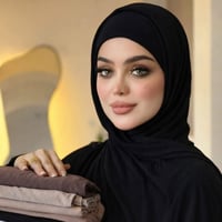 حجابات ايليا • بيج • توصيل يومي
