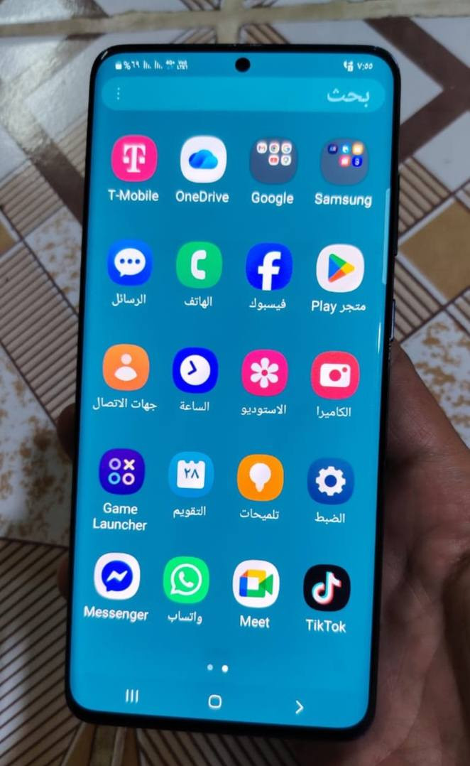 سامسونك S20plus 5G
ذاكرة 128
رام 8+8
شاشة Qاموليد منحنية 120هيرتز بصمة اصبع مدمجة بلشاشة+بصمة وجه
ثون ستيريو
معالج اكسنوس1210 ببجي90فريم
بطارية 4700مل امبير شحن45w
جهاز فلاكشب
كامرات فول
ملاحضة..
الجهاز بي طبعة خفيفة كلش متبين.
ونظافة موضحة بلصور
السعر 190
ويرهم مراوس


**إذا كنت صاحب هذا الإعلان وتريد حذفه لأي سبب، رجاءا أرسل رسالة إلى الدعم الفني**
