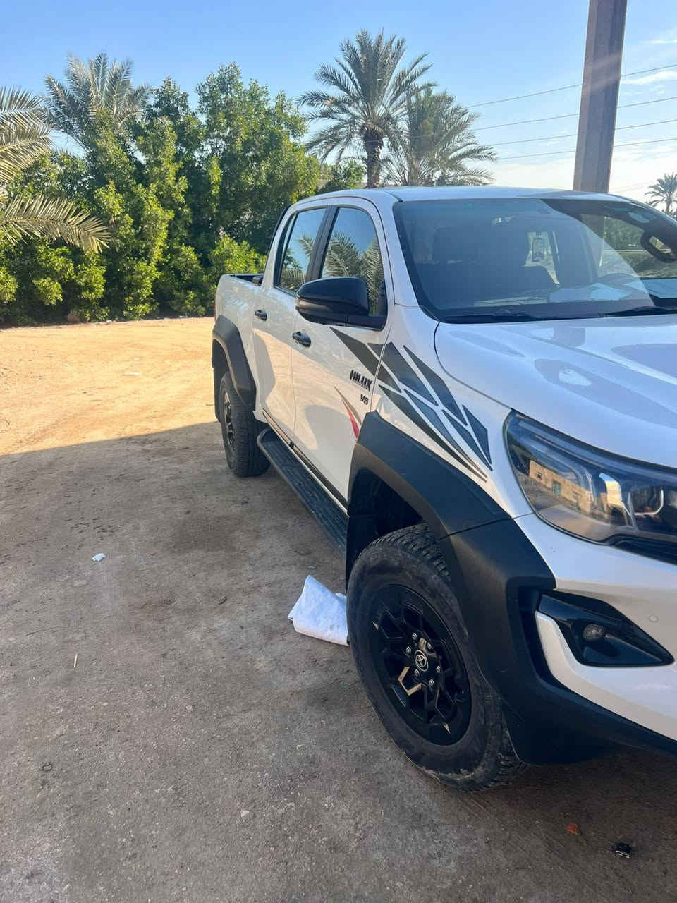 سلام عليكم ورحمة الله للبيع تويوتا هايلوكس موديل ٢٠٢٤
فورويل 6سلندر جي ار كفاله عامه من زلغ أعلى فئه فول مواصفات بصمه سعودي ام البطل.    مكانه سماوه سعره
418.   بسمي. تواصل أكثر تصال علا الرقم *********** آسيا ***********
