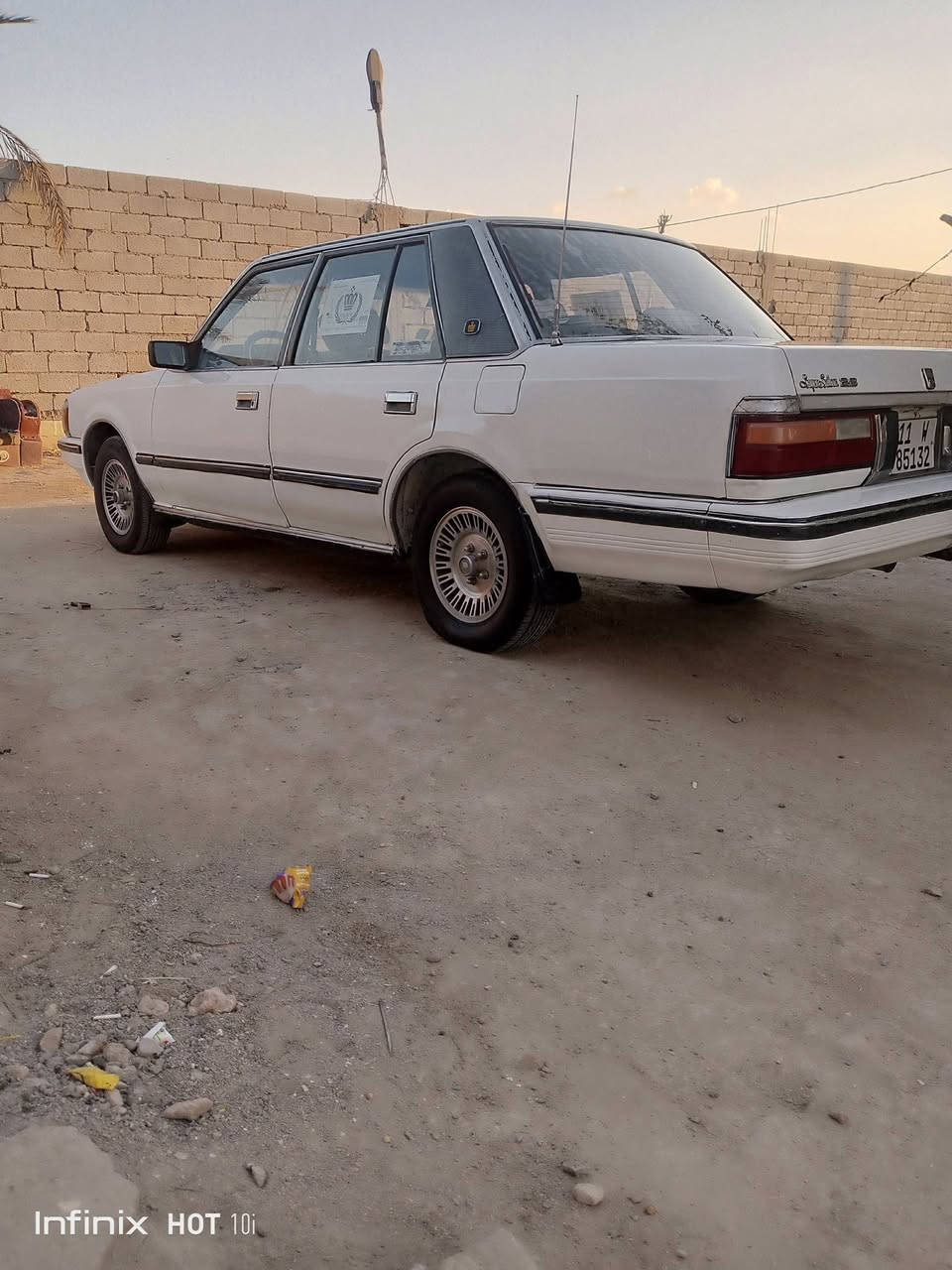 سلام عليكم سوبر 85سيارة جاهزة
رقم بغداد نكليزي بسمي  مكينة وكير ثنين ونص 
مكان  ناصرية رقم ***********. سعر 40
وبيهة مجال
