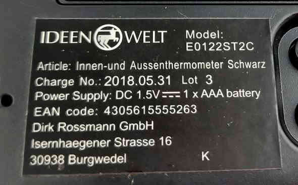 السلام عليكم 

جهاز ثرمو متر رقمي لقياس الحرارة والرطوبة 

السعر 10 الاف 

التفاصيل داخل الصور / للتواصل *********** واتس اب توصيل بغداد (5) آلاف محافظات (6) الاف للمزيد زوروا صفحتنا على الفيس بك 

https://www.facebook.com/profile.php?id=61560710157601
