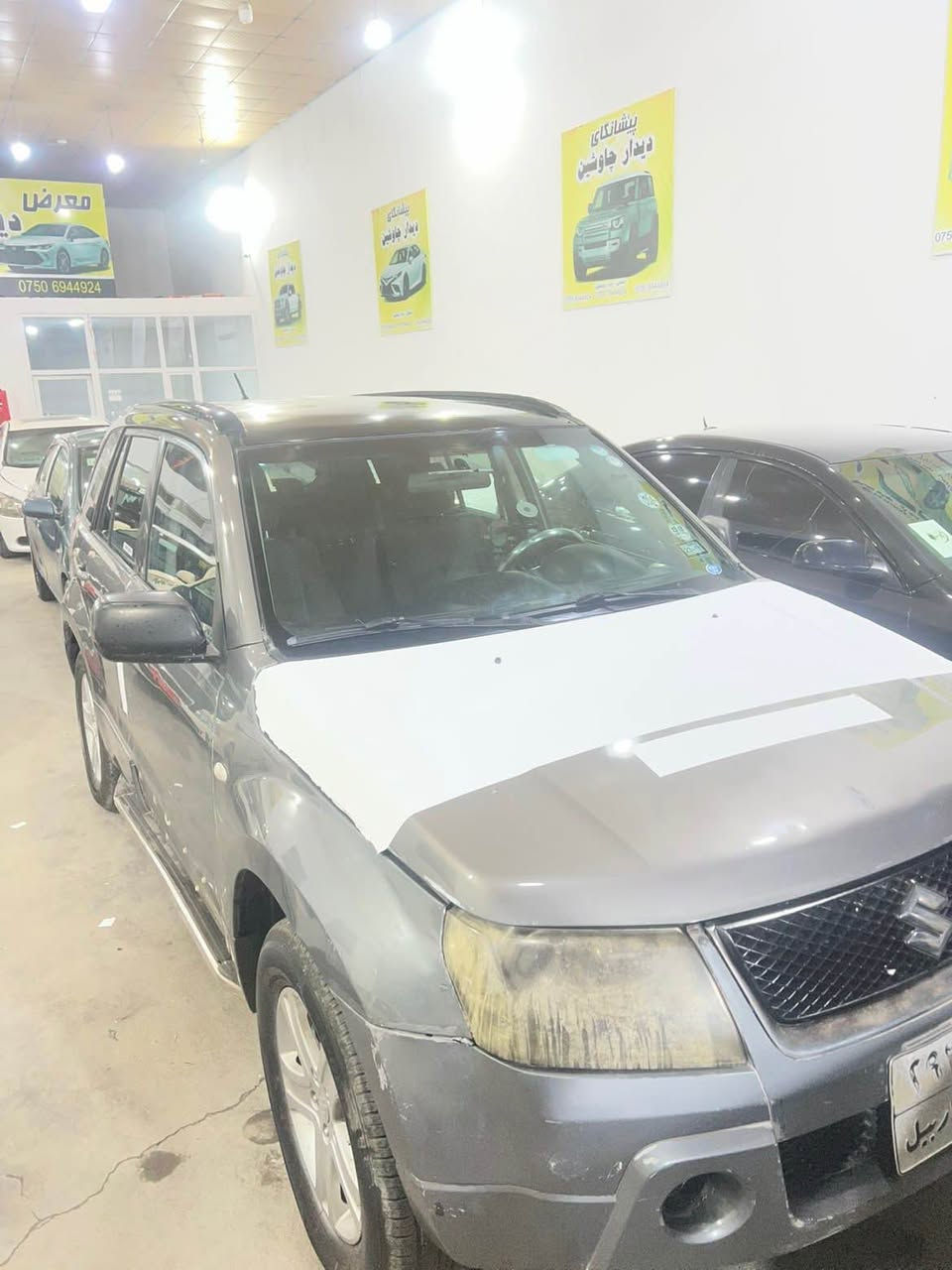 سازوکی ٢٠٠٧
سەیارەکە زۆر خاوێنە 
دەبڵ ئەکسلە 
کوشین هیتەر 
جام کارەبایە 
گێڕ تۆماتیکە 
سەیارەکە بۆیاغ ١ پارچەی هەیە 
سعری ٦٦ وەرەقە و مەجال گۆڕینەوەش دەکەم ئەگەر بە دڵم بێت 
*********** أربيل, العراق
