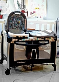 سرير بيبي • ماركة Alfor Bab • كرسي هزاز