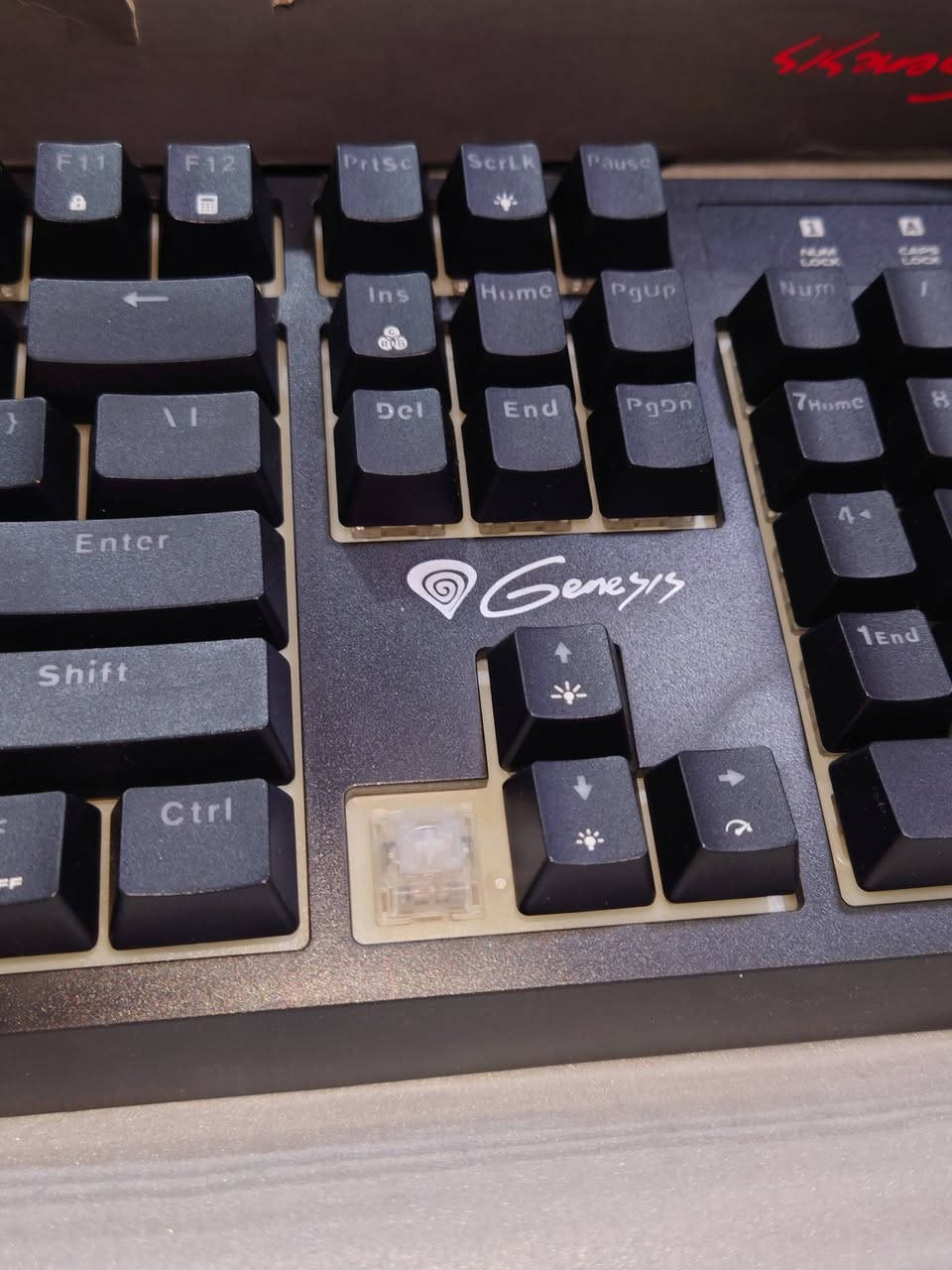 السلام عليكم
كيبورد Gaming براند Genesis 
 جديد مفتوح فقط للفحص

نوع السوچات: هجين Hybrid مزيج من الميكانيكي والعادي
حجم الكيبورد: الحجم الكامل Full Size
 رجب RGB

السعر 20 الف وموجود توصيل


**إذا كنت صاحب هذا الإعلان وتريد حذفه لأي سبب، رجاءا أرسل رسالة إلى الدعم الفني**