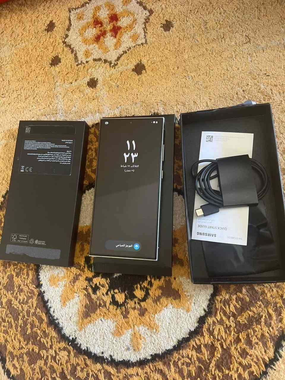 s 24 الترا 
مكفول كفاله عامه ذاكره 256
البطاريه ٥٠٠٠ 
عارضه للبيع سعر قفل مليون 
رقم الهاتف *********** عمارة, ميسان
