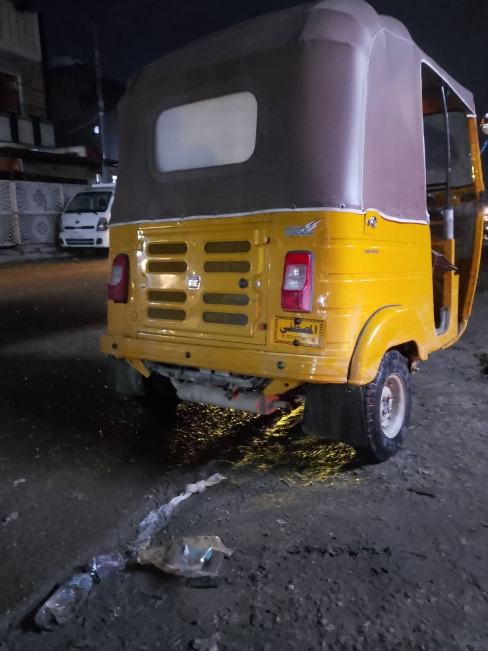 سلام عليكم تكتك 2018مكفوله بس دوس وبرد قليل بل لغد حلوه ميكينته خرسه تخم تاير جديد وسبير جديد مكاني بغداد الكماليه السعر 6 و300 وبيه مجال رقم ***********
