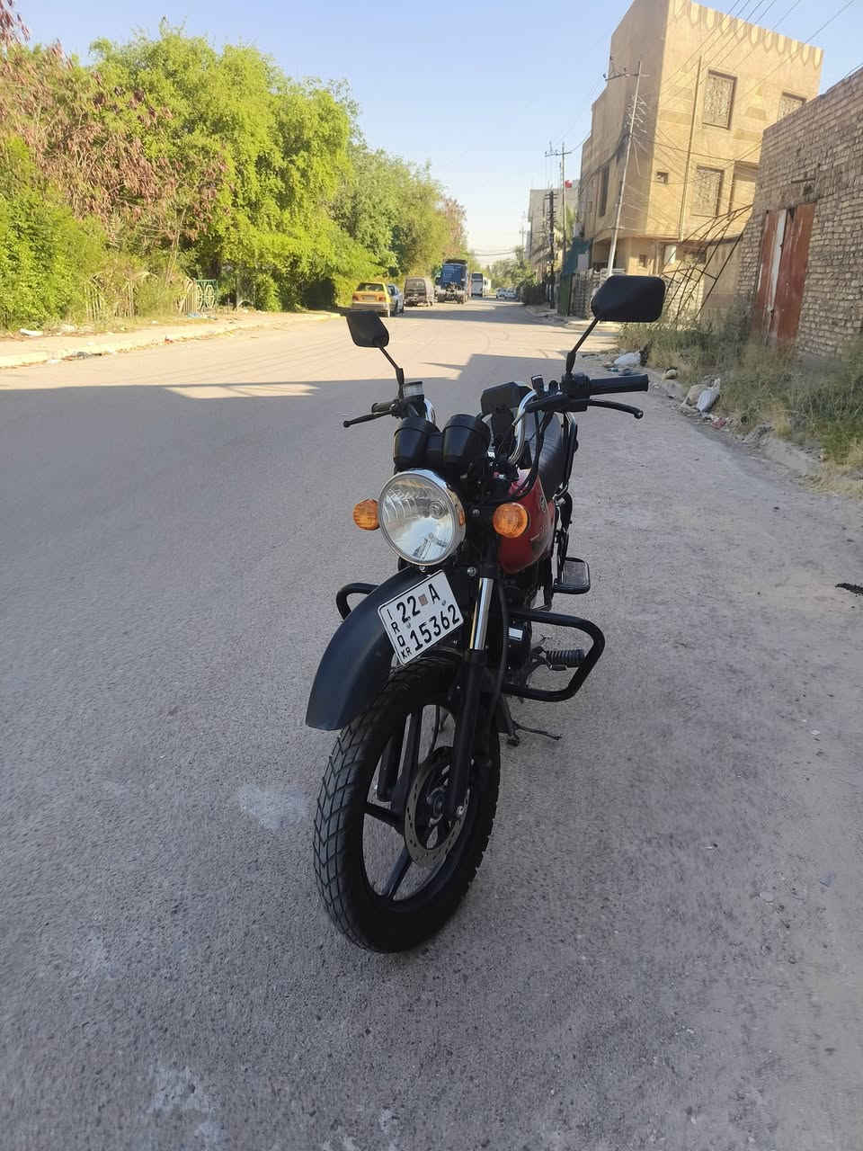 سلام عليكم دراجه للبيع كيواي 200cc
مرقم اربيل انكليزي 
ممشى الدراجه 
16 الف
السعر  2,700,000 وبيه مجال الطيبين 🤍
مكاني بغداد الحريه الدولعي الشارع مقابيل سوق الدولعي 
رقم الهاتف للستفسار 
***********
