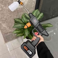 مسدس غسيل ( فاره شحن) بطاريه ليثيوم أيون قويه يأتي ببطاريه بقوه 48 فول...