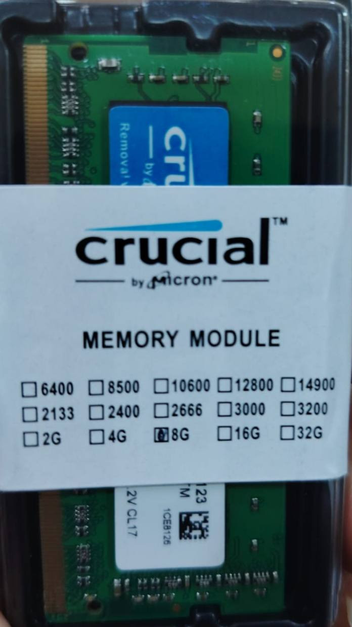 متوفر رامات عدد 6 مال لابتوب
2 - DDR4

4 - DDR4

للاستفسار الإتصال على الرقم التالي 
*********** 
او المراسلة على الواتساب والماسنجر
