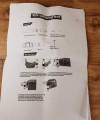 خيمة صندوق • جديدة • ملحقات