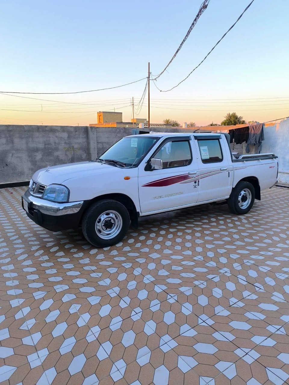 سلام عليكم بيك اب نيسان 2009ياباني سياره مكفولة وجاهزه من كل نواحي محرك كير اكسن  شرط حداديه جديده رقم ذي قار 
سنويه مجدده سعرر100وبيها مجال شراي يتصل مكلف بلنشر
‏‪0780 518 8095‬‏
