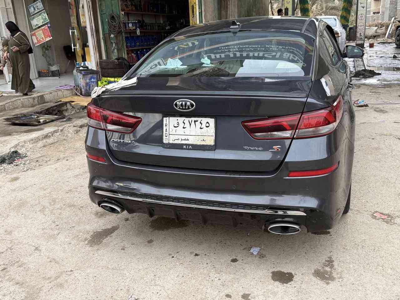 السلام عليكم كيا اوبتما 2019 وارد امريكي ضررها موضح شبر بس بالبنيد وهنا بالعراق جاملغ امامي ايسر تبديل نفس اللون وبيها طخة ع وضعها ممصلحة بالجاملغ الخلفي السياره جديده لاتبخير ولاتنقيص من مي ودهن السعر ١٤٠ ورقه مكانها جزيره بغداد السياحية ***********
