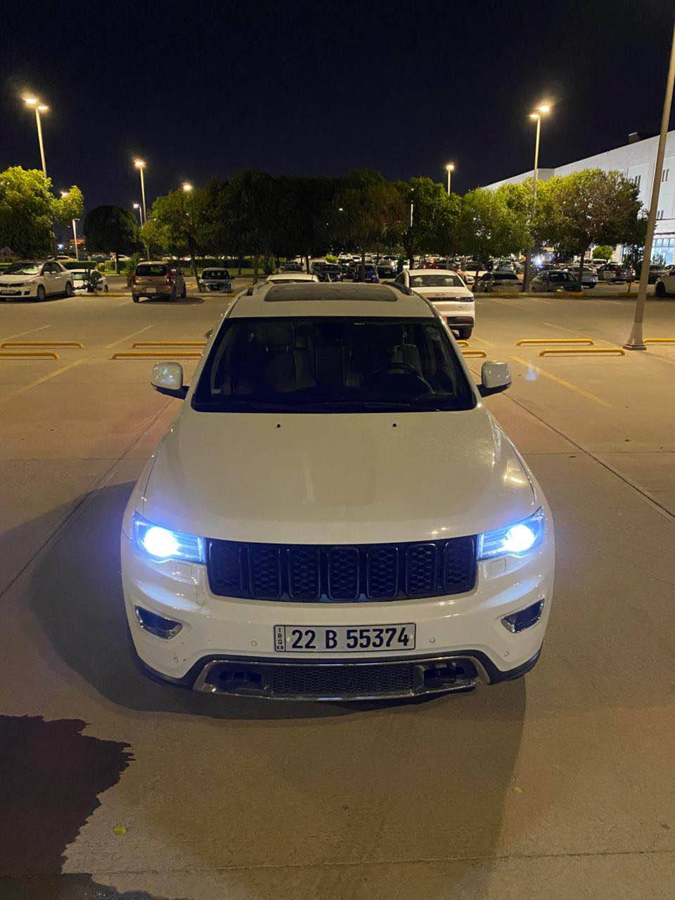 Jeep Grand Cherokee 2019 limited
جێب گراند چێروکی لمتد 2019
خەلیجی سفڕی کوردستان
94000 mile ڕۆیشتیە
تا بڵێی سەیارەکی خاوێنە 
پانۆڕاما
دەبلئەکسل
کوشین کارەبایی و جلد سارد و گەرم
سێ شاشە شاشە گەورە
کاڕپلەی و ئەندرۆیدئۆتۆ
ڕادار
بەسمە
ناو کرێمی
ڕەنگ سپی
ئۆتۆ ستۆپ
ئۆتۆ ستاڕت (لە ترافکلایت دەگوژێتەوە)
ڕاگری نشێوی
سبوغێکی کەمی هەیە

نرخ 275$
ڕەقەم *********** أربيل, العراق
