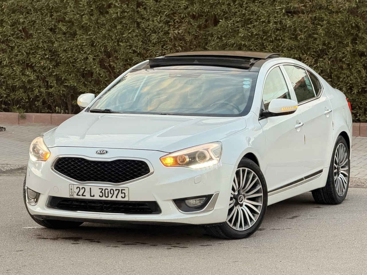 كيا كادينزا موديل VIP ٢٠١٤. خليجي 
رقم اربيل الجديد

السعر ١٣٧
***********
المواصفات .
بنوراما
بصمه
مري شفط
تبريد منفصل
برده خلفيه
حساس امامي خلفي
كشنات جلد
لد امامي خلفي 
شاشه اعطال + كامره
مانع انزلاق
كروز سرعه
تحكم استيرن جهتين
هارد خزن قرص
ويل حجم ٢٠
تبريد بيانو
وبعد بيها هواي مواصفات

صار بيه صبغ قبق الجنطه ونص الجاملغ

مكانها بغداد السعر ١٣٧

***********
