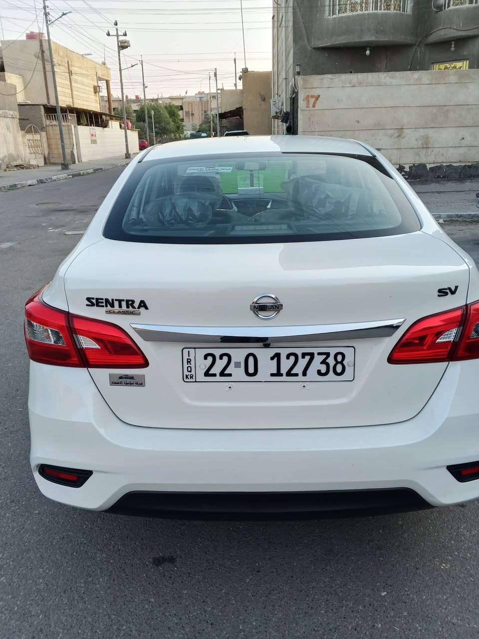 نيسان سنترا 2024 للبيع
مكفوله كفاله عامه رقم اربيل ب اسم شركة تريد تحويل او تريد وكاله ماشيه 50 
السعر 124 
العنوان البصرة 
***********
