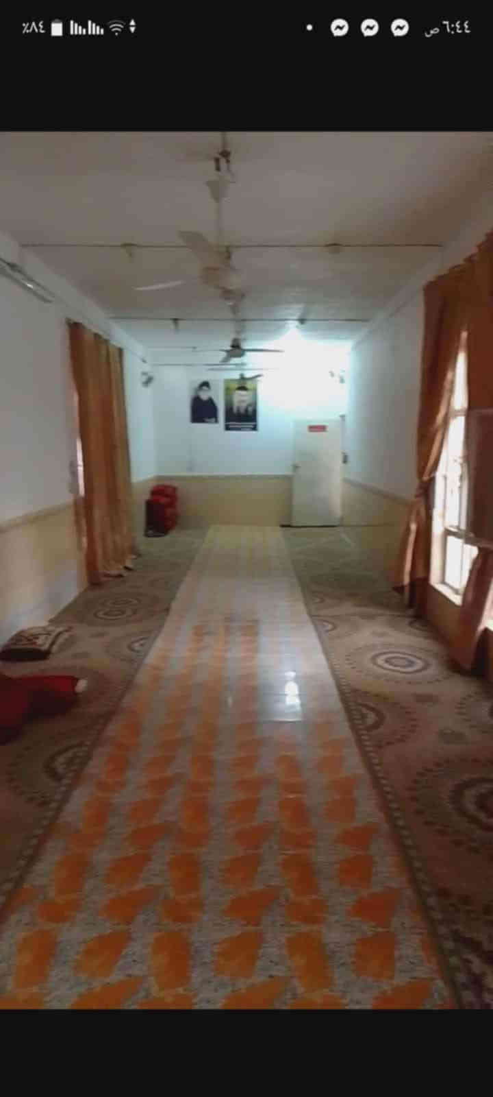 ديالله.. سلام عاليكم.. بيت للبيع زراعي سند ٢٥ مساحه ٣٠٠م مكون غرفتين مطبخ حمام براني ١٣متر حديقه جبيره  ارضيه سيراميك عكاده بناء جديد ستاره جاهز موقعه دغاره  مقابيل مطعم علاوي حسوني مكان مرتب ثالث بيت عن شارع العام سعره ٤٨وبيه مجال ستفسار رقم ***********
