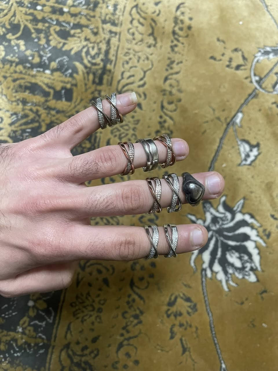 سلام عليكم. ١٠ حلقات. فضه استرليني  S925 اشكال راقي و حديث الي بيع
سعر كلهن ١٦٥ مع توصيل مكان سليمانيه سعر قفل

*********** واتس اب
