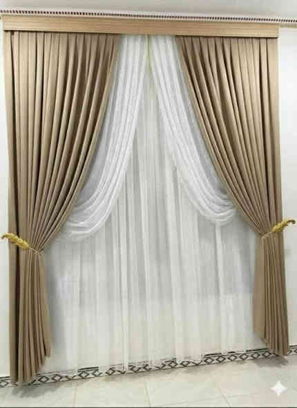 > ✨ جزء بسيط من أعمال البيج ✨
خامات تركية راقية وتصاميم فخمة
 موجود توصيل 5الاف  لجميع المحافظات 
للحجز والاستفسار مراسلة الصفحة أو الاتصال على الرقم 📞 ***********
#ستائر #تول_تركي #ديكور #شغل_تركي #تصميم_راقي
