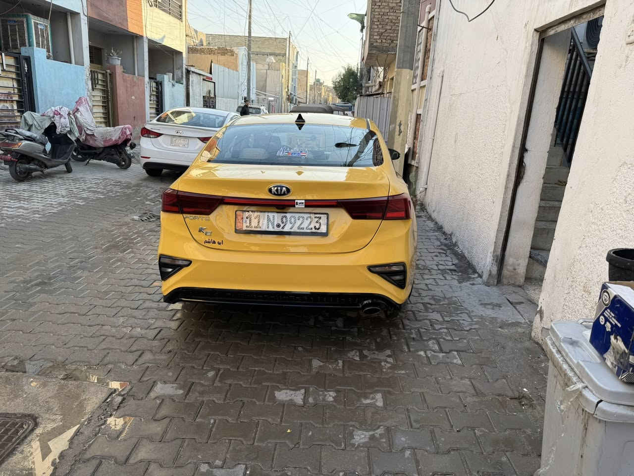 فورتي 2019 سياره جديده جاهزه من كلشي ماشيه 95 تخم تاير سياره باسمي هيئه مصفره مكاني الحريه ***********
