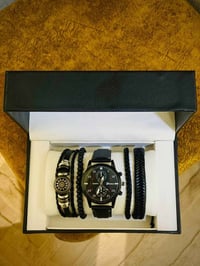 بوكس ساعة رجالي • ماكنة ياباني • مقاوم للماء