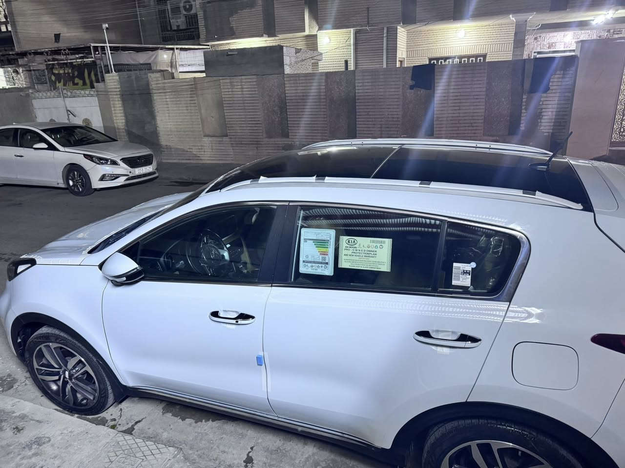 سلام عليكم // سبورتج 2019 ماشية 55 الف سيارة جديده بآسمي مواصفات
بانورما- كشنات كهرباء لاماميه - بصمه - هند بريك دكمه السيارة كامل مواصفات ماعدى الفور ويل  كفاله عامه ماعد باب اللايمن رصعه زغير ه بيه سونار حساس امامي خلفي لد نهاري محرك 2000 دوش خليجيه مكان السياره المشتل - المعلميين السعر 198 وبيه مجال رقم الهاتف - ***********
