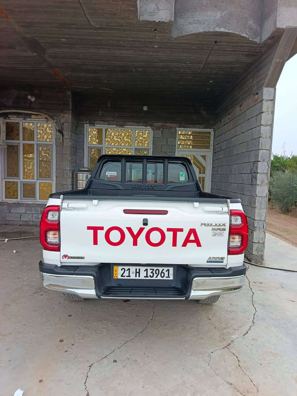 السلام عليكم
تيوته هايلوكس فورويل 2022 
ساز فول مواصفات  
ماشيه 41 
مكفوله كفاله عامه  حتى من الشخط 
رقم سليمانيه  
السياره بأسمي تحويل مباشر  
*********** ابو عدي
