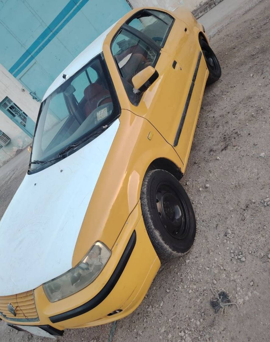 س/ع للبيع سمند ٢٠١٢ رقم قادسيه سياره مكفولة من ضربه وتبديل فقط صبغه بسيطه بجاملغ الأمامي اضافه تصليح خياس عليها هيئه ١٢٦ اضافه ١٠٠ غرامه ينزلن من سعر سياره حلوه وجاهزه حداديه جديده تبريد ثلج سعره ٣٠ وبيه مجال اي استفسار *********** مكاني مشخاب
