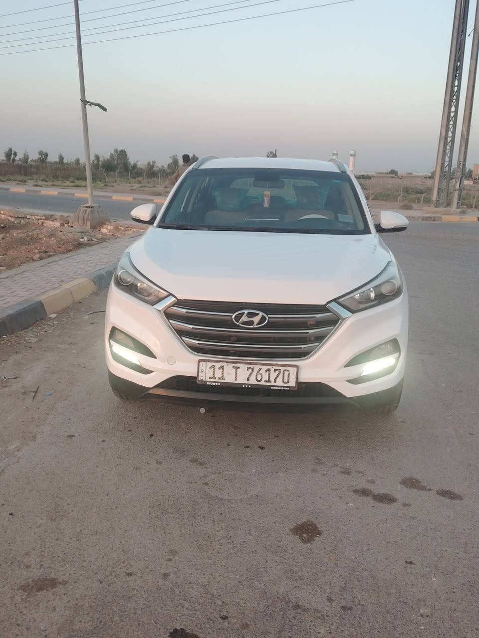 توسان 2018 خليجيه رقم بغداد بأسمي
كير محرك حداديه تخم تاير تبريد كفاله
سياره بيه صبغ مكانات
سيارة جديدة ماتصرف عليه الف دينار
مواصفات مري شفط حساسات خلفيه
كامره دواره محرك دوش ماشيه 108
معروضه ب138
 وبيه مجال مكاني واسط الزبيديه ***********
